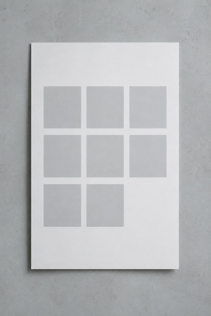 Layout base 02: an unwritten page skeleton