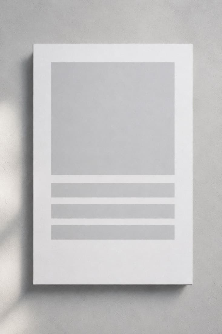 Layout base 03: an unwritten page skeleton