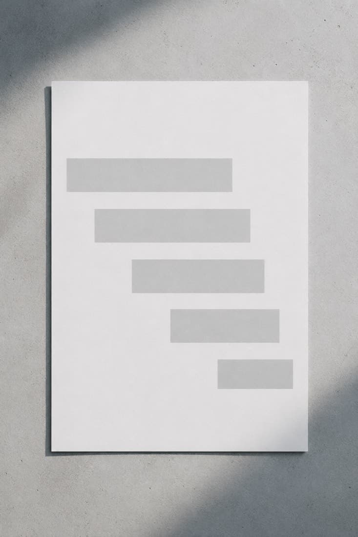 Layout base 06: an unwritten page skeleton